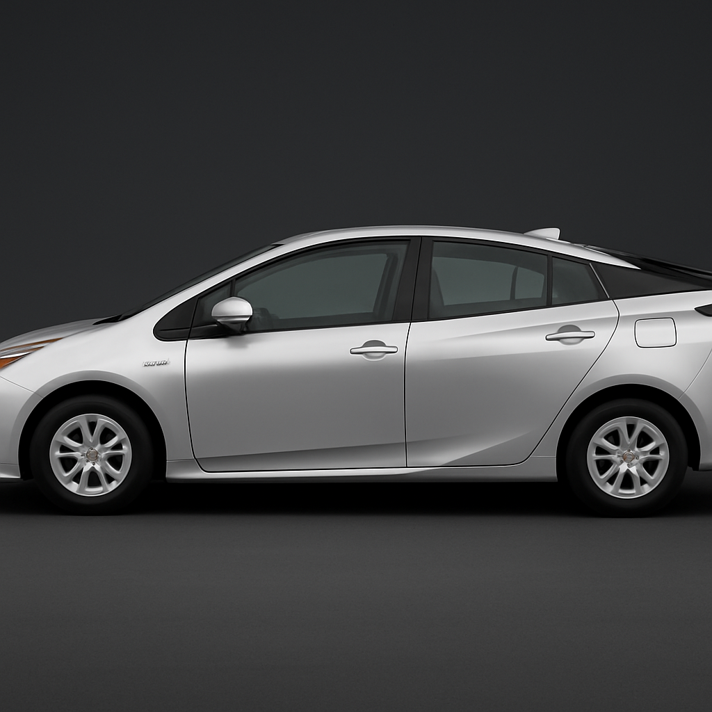 Saloon rental vehicle